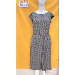 đầm thun họa tiết size M/L. S837
