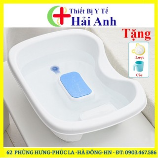 Chậu Gội Đầu Tại Giường, Tại Nhà, Thau Gội Đầu Chất Liệu Nhựa Cao Câp Siêu Chắc- Tặng Lược Và Cốc Nước