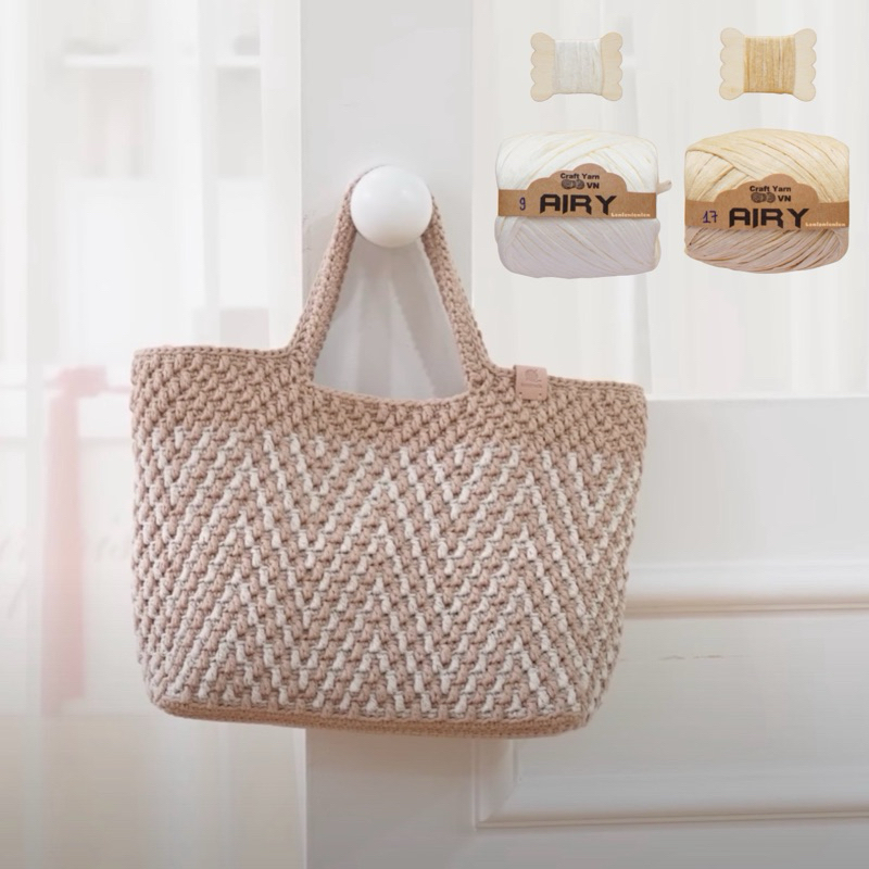 SỢI GIẤY CRAFT YARN AIRY