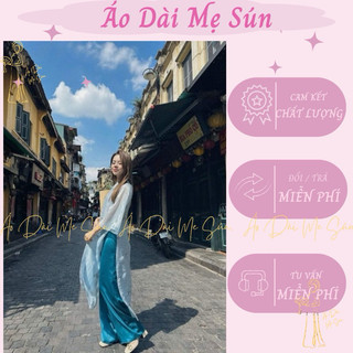 Áo dài cách tân 4 tà Thanh Thư dáng suông