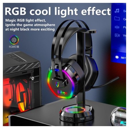 Tai Nghe Gaming G608 Led RGB chính hãng (USB 7.1) | BigBuy360 - bigbuy360.vn