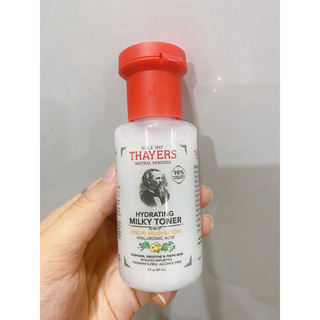 Nước hoa hồng làm sạch, se khít lỗ chân lông - Thayers hydrating milky - USA