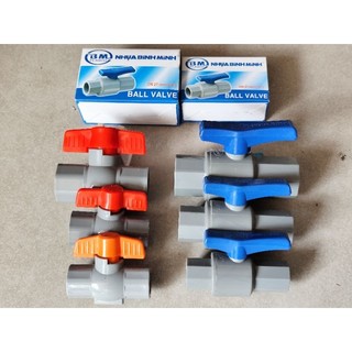 VAN KHÓA NƯỚC PVC 21,27,34,42