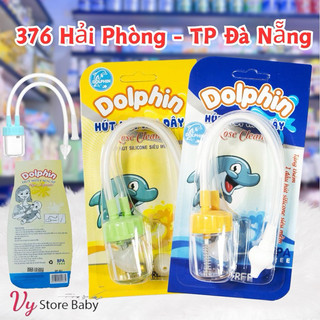Hút mũi 2 dây Dolphin an toàn cho bé sơ sinh