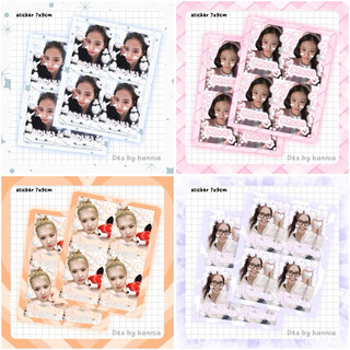 Set 40 sticker bế viền blackpink