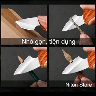 Móc khoá dao mini 123