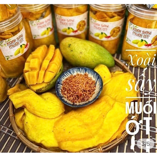 Xoài Sấy Dẻo Muối Ớt 500gr Loại 1