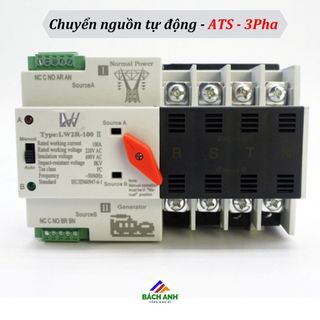 ATS - Chuyển nguồn tự động(2P, 3P-63A)