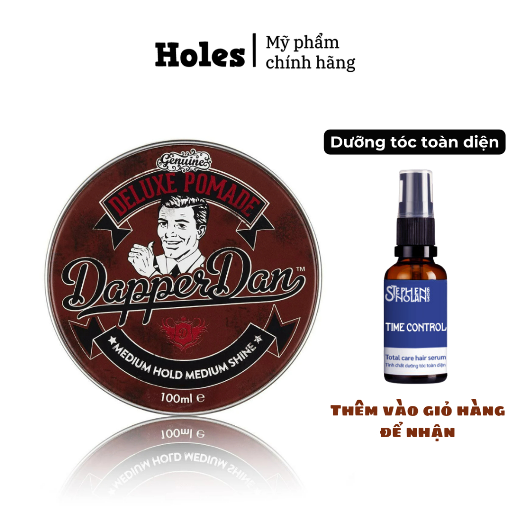 Sáp vuốt tóc Dapper Dan Deluxe Pomade 100ml