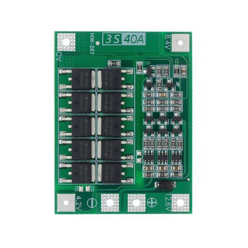 Mạch sạc xả 3s 40A ( 12,6v )