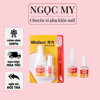 Keo Waloc Làm Nail ( Set2 chai)