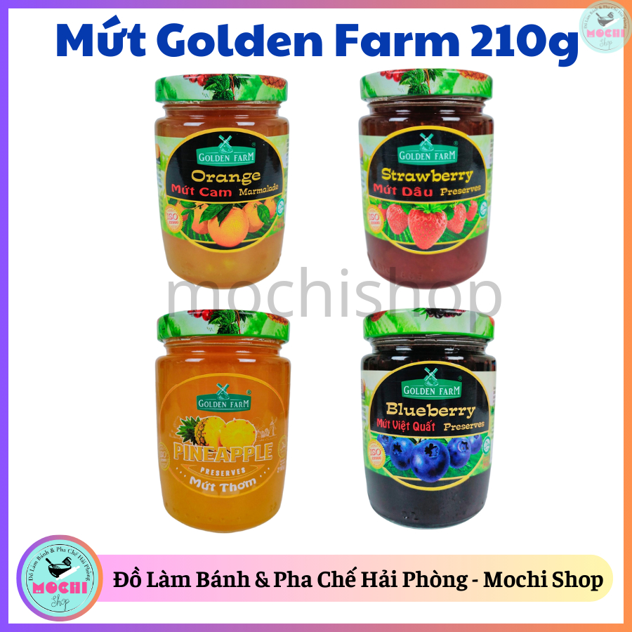 Mứt Golden Farm 210g