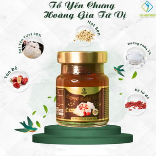 [Quà Tặng] Tổ Yến Chưng Hoàng Gia Tứ Vị - Set Quà Tặng -  Hũ Chưng Sẵn 30% Yến - 70ml