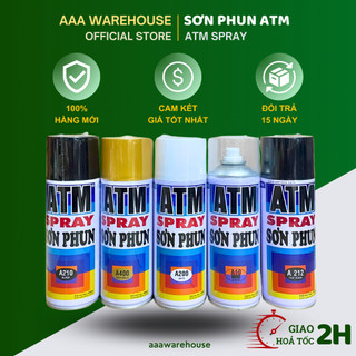 Sơn xịt ATM Spray (chính hãng) đủ màu - Sơn xịt đa năng tiện lợi ATM (giá 1 chai)