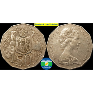 Đồng xu 50 cents úc 1969-1984