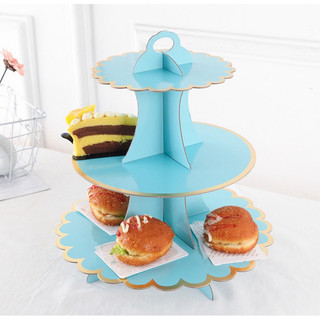 KỆ CUPCAKE 3 TẦNG PHONG CÁCH HÀN QUỐC