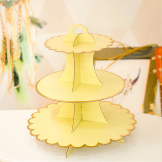 KỆ CUPCAKE 3 TẦNG PHONG CÁCH HÀN QUỐC