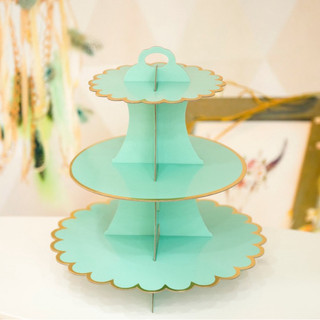 KỆ CUPCAKE 3 TẦNG PHONG CÁCH HÀN QUỐC