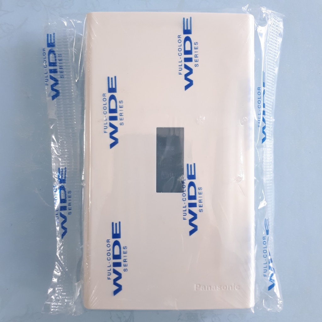 Mặt Công Tắc Panasonic WEV7061SW Dòng Wide; đai sắt, mặt át, mặt aptomat PANASONIC