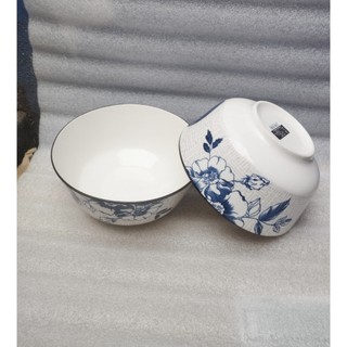 Tô sứ hoa văn 4d mẫu chứ phúc các size 18cm / 15cm tô sứ trắng