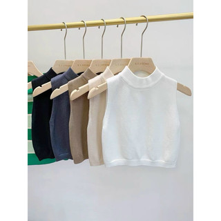 Áo len sát nách croptop chất len xịn đẹp
