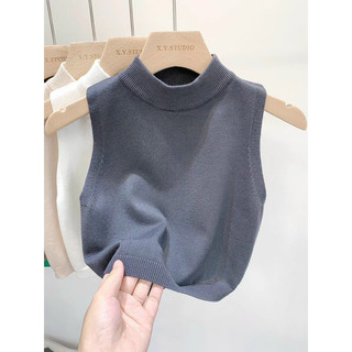 Áo len sát nách croptop chất len xịn đẹp
