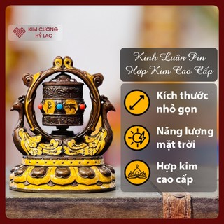 Kinh luân xoay năng lượng mặt trời kinh luân trang trí xe ô tô
