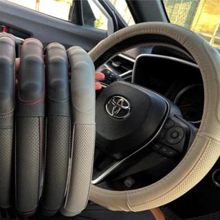 Bọc Vô Lăng - Ốp vô lăng ô tô, xe hơi - Chất liệu Da Thật - Nguyên Tấm Cao cấp