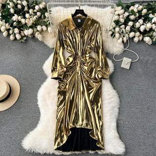 [ORDER] ĐẦM NHŨ CỔ SƠMI ĐÍNH NÚT FORM TO
