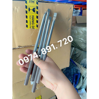Móc lốp xe máy, xe điện inox 304 ,có trà nhám chống trơn trượt dài 28cm phi 12mm