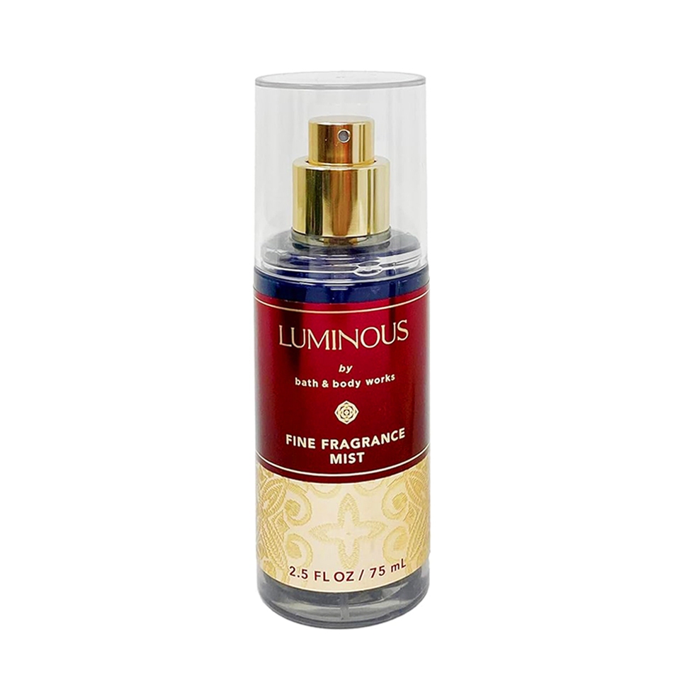 Chính hãng Mỹ | Travel Size (75ml) | Xịt thơm body Luminous mini dưỡng ẩm hương quyến rũ | Bath and 