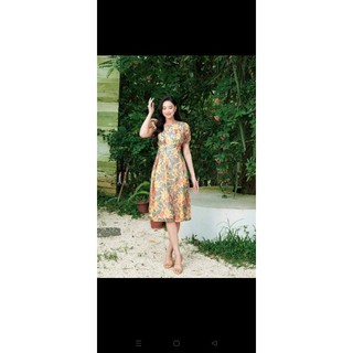 Đầm công sở, maxi chất vải tơ
