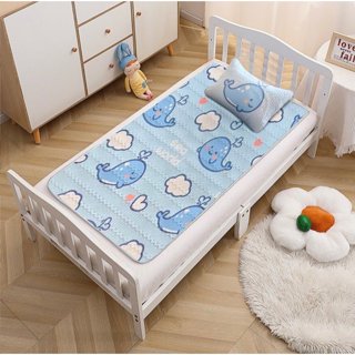 Chiếu điều hoà cao su non cho bé sơ sinh - 5 tuối ( Tặng kèm gối ), Hình 5D thoáng mát cho bé đi học