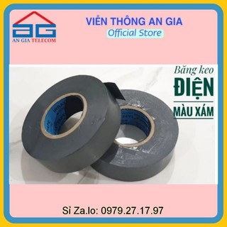 Nửa kg băng keo điện Nhật màu xám siêu dính | Băng keo điện Nhật màu xám siêu dính