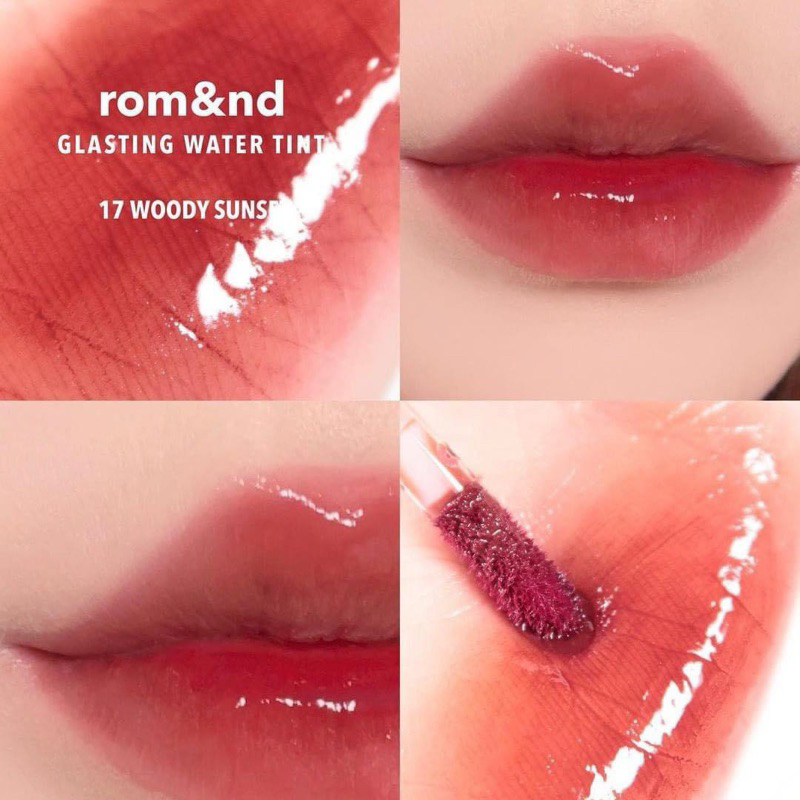 SON ROMAND GLASTING WATER TINT MÀU MỚI 2023