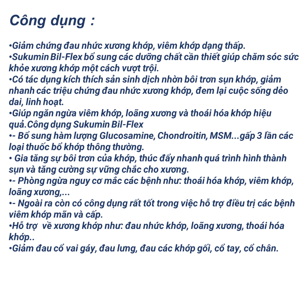 Viên Uống Xương Khớp  Đông Trùng Hạ Thảo Sụn Cá Mập Canxi Nano MK7  Giảm Đau Nhức Xương Khớp, Tăng Cường Dịch Khớp