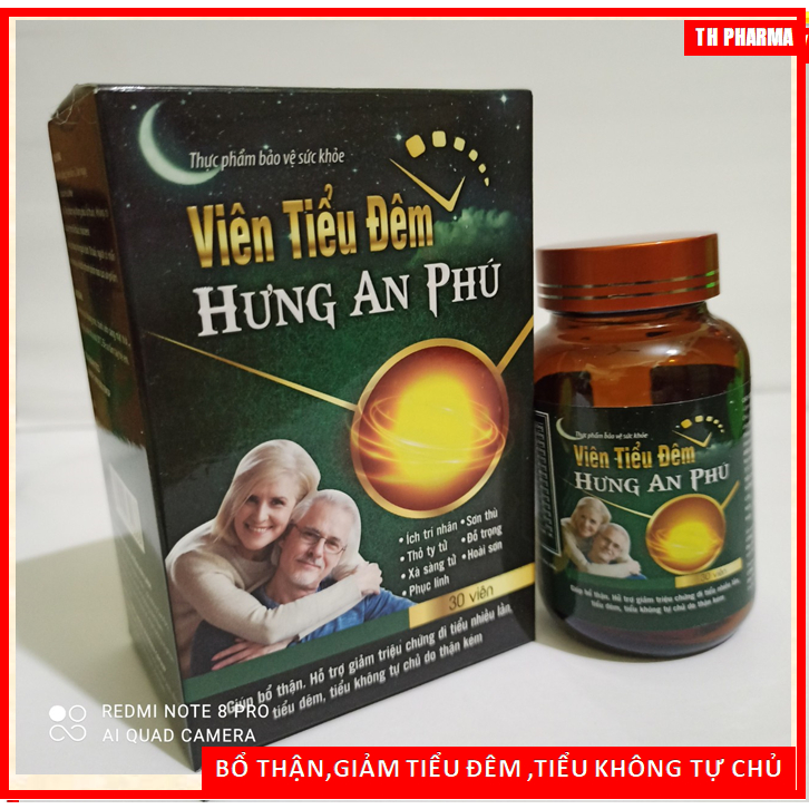 Viên Tiểu Đêm Giúp Bổ Thận, Giảm Tiểu Đêm, Tiểu Rắt, Tiểu Nhiều Lần, Tiểu Không Tự Chủ, Ngủ Ngon giấc - 100% thảo dược