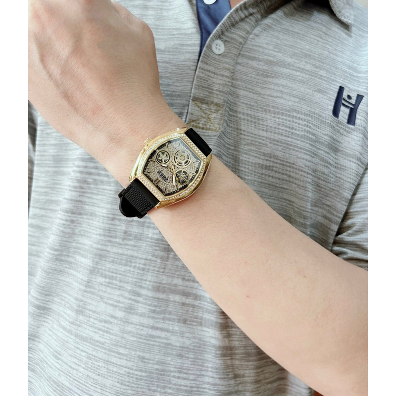 Đồng Hồ Gues.s Unisex Case 39mm, Chống nước 50m