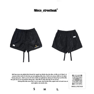 Niisco Short Basic Black / White