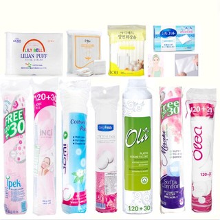 Bông tẩy trang aura cotton pads 150 miếng