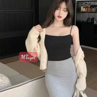 Áo 2 dây dúm đệm ngực