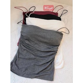 Áo 2 dây dúm đệm ngực