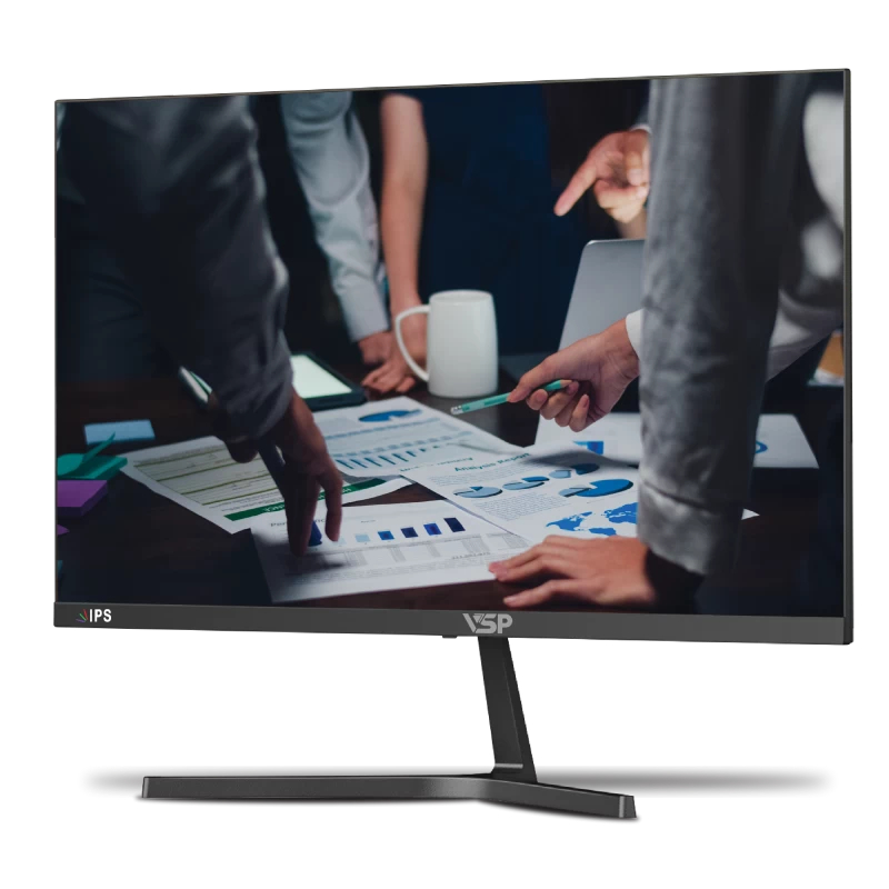 Màn hình máy tính VSP V2407S / VC241i | 23.8" / IPS / Full HD / 75Hz / 5ms / VGA & HDMI | Bảo hành 3 năm | BigBuy360 - bigbuy360.vn