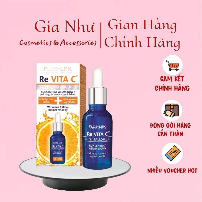 Serum Retinol Vitamin C Floslek mờ thâm, sáng da