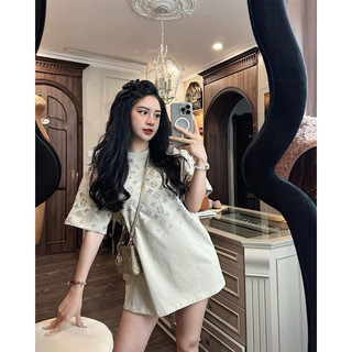 ÁO THUN LV IN KIM TUYẾN