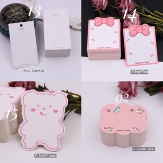 Bìa đựng kẹp tóc, trưng bày phụ kiện