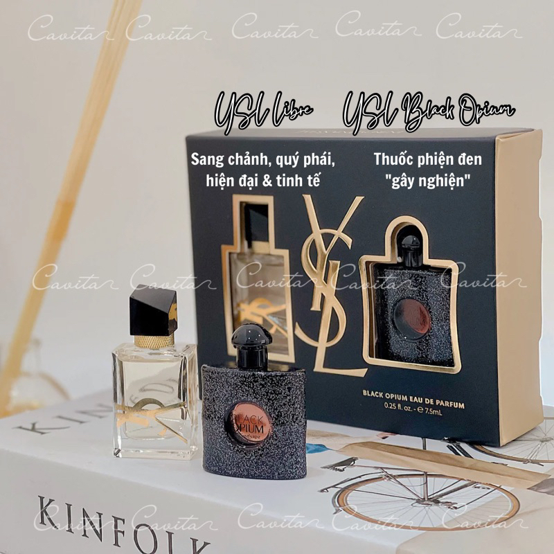Set nước hoa mini 2 chai YSL