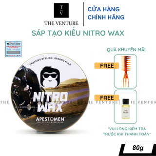 Sáp Vuốt Tóc Nam Apestomen Nitro Wax Chính Hãng - 80 Gram