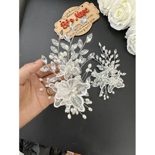 Ốp hoa lưới cài tóc HC003