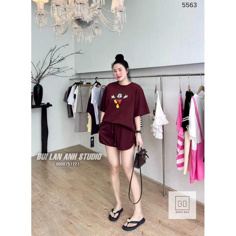 Set áo và quần mickey QCl1 Bùi Lan Anh